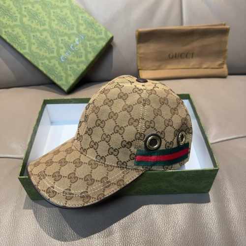 配盒子布袋，Gucci 古奇 经典款原单棒球帽， 钢扣款，1:1开模订制，原版帆布料+头层牛皮，英气十足，质量超赞！纯棉内里，基础头围56，贴片可调节。