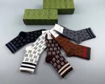特 Gucci 古奇g家新品袜子 一盒五双 提花经典双g标志，超级nice，实物超漂亮，超火爆小单品，大牌出街，潮人必备超好搭
