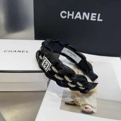 配包装盒 Chanel 香奈儿 最新款小香爆款宽边发箍，超级好看！名媛范儿十足，小仙女必备