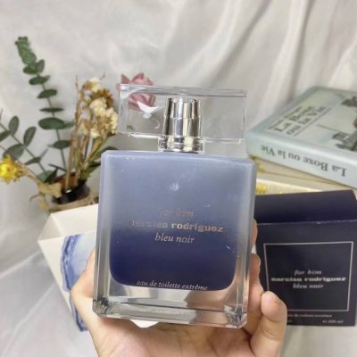 专柜品质 20新版Narciso Rodriguez Bleu Noir Extreme纳西素蓝黑男士香水100Ml