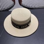 Dior迪奥2025平顶草帽 一顶超级有品位的草帽了~出街首选 帽型超美腻颜色妥妥