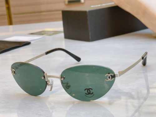 Chane* 香奈儿新款太阳镜，Model：Ch4003，Size：55口16-135