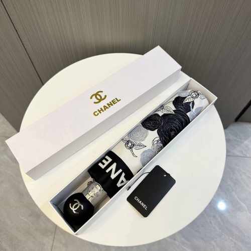 Chanel 香奈儿 山茶花 新款三折自动折叠晴雨伞 做工精细 气质 时尚 炒鸡好看！防紫外线 人手必备 ！
