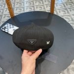 普拉达Prada夏贝雷帽南瓜帽女高品质轻薄立体时尚百搭单品潮