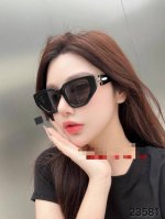 p100Chlo*2025款欧美时尚女个性街拍舒适太阳眼欧洲站小红书猫防紫外线墨镜