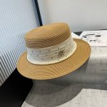 chanel香奈儿新款平顶礼帽 台湾pp草 头围57Cm
