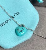 （新款）P140 tiffany蓝胖子爱心手链