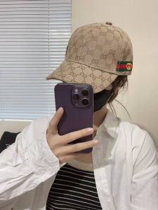 古奇Gucci 新款原单棒球帽 精致純也格调很有感觉 很酷很时尚 专柜断货热门 质量超赞