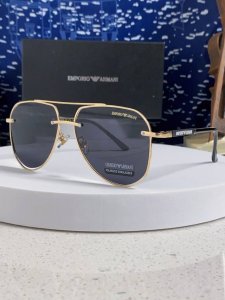 Emporio Armani阿玛尼 2025新款男士金属记忆架偏光紫外线太阳镜蛤蟆框司机驾驶墨镜