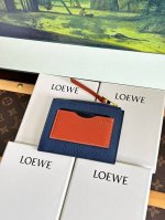 120 蓝色6色现货 Loewe罗意威斜挎零钱包卡包 超级方便的一款小号零钱包卡包 一个拉链格 放卡片 零钱等～小巧便携，外观好看 尺寸 12×10Cm