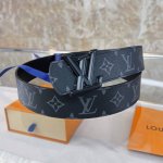 特 Lv Dimension 40 毫米双面腰带 Lv Dimension 双面腰带将创意传承与华美街头风范共冶一炉，彰显创意总监 Pharrell Willi