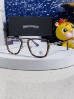 chrome Hearts克罗心 2025新品超轻大框黑框大脸眼镜框男款双梁近视眼镜架防蓝光 男女通用