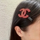 香奈儿经典双C发夹 四色齐