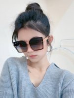 Lv 2025新款女士方框太阳眼镜 开车墨镜 新款太阳镜 时尚大方 舒适轻盈 精致奢华 超轻 型号：L7 5