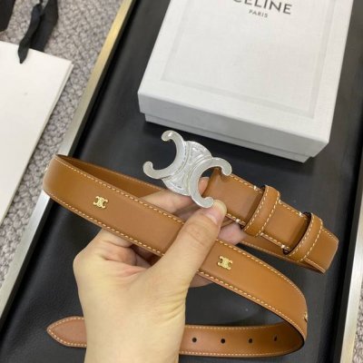 celine 凯旋门满天星腰带 2.5Cm 经典爆款的升级版本 原厂小牛皮材质 经典百搭 永不过时