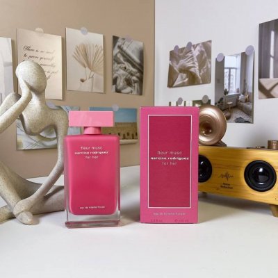 高端品质 纳西素诱人花卉 磨砂玫瑰麝香 淡香 水100Ml Narciso Rodriguez Fleur Musc For Her, 品牌：纳西索 罗德里..