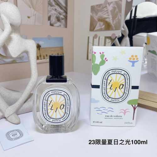 专柜品质 23新香蒂普提克Diptyque限量夏日之光淡香水100Ml 香味：仙人掌果 佛手柑 茉莉 鸢尾