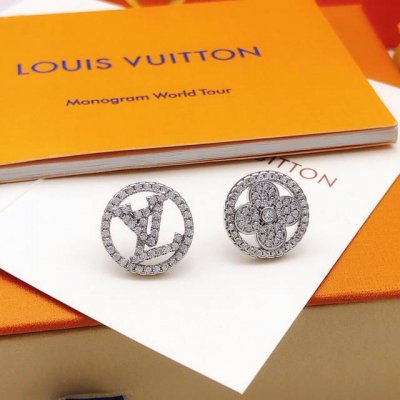 编号Led0191 Lv*最新款圆形耳钉 一致Zp黄铜材质