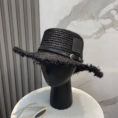 罗意威Loewe上新品 这顶大帽檐的超级好看 贼出片 罗意威拉菲草大帽檐草帽