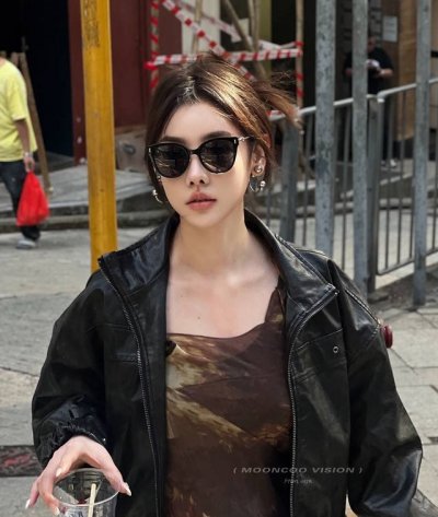 P90 【Dior-迪奥】2025开春新款 潮流爆款 时尚圆框偏光太阳镜 高品质 佩戴舒适 网红潮款墨镜 女士高清加厚偏光太阳镜 高品质Tr镜框 型号：Cd69