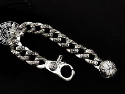 Chrome Hearts高端克罗心男士手链，现货22厘米，其他尺寸支持定做