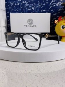 Versace范思哲 女士方框徽标太阳镜时尚潮流 素颜光学架 男女通用