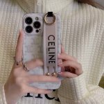 赛琳Celine直边波点相框，手腕带手机壳，全包磨砂软壳 凹造型神器！ 型号：为了不出现报错型号，请打开本机查看手机设置显示的型号 Iphone16系列更新 I