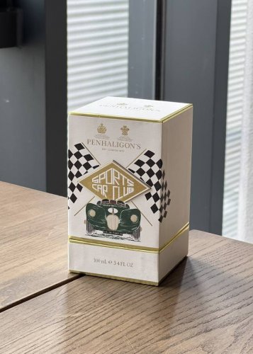 专柜品质 新香上市 潘海利根赛道传奇香水100Ml 馥奇调运动香水赛车男香 “限量版”赛车俱乐部，以经典的黑白格赛车旗为灵感，配以旧式的翠绿色赛车作为瓶身设计，