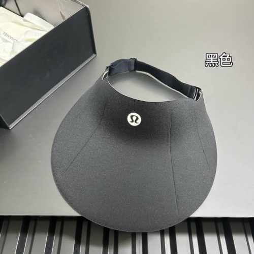 跑量 Lululemon～新款 无痕一体防晒空顶帽，早上出门跑步♀，高尔夫必备，又轻又防晒