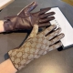 批170 2024新款独家首发触屏手套 Gucci古奇新款高档羊皮手套女神集美们首选 不可错过百分百选用进口羊皮 皮质细腻柔软 认准进口羊皮特有手感羊绒内里保暖