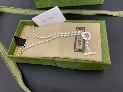 到货！Gucci 古驰 Ot扣车花珠项链 现货
