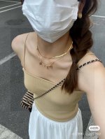 迪奥Dior流苏字母珍珠项链 小红书推荐吊坠质感以字母标志搭配 微镶点缀 气质优雅 名媛仙女的高档次设计夏天搭配必备单品.