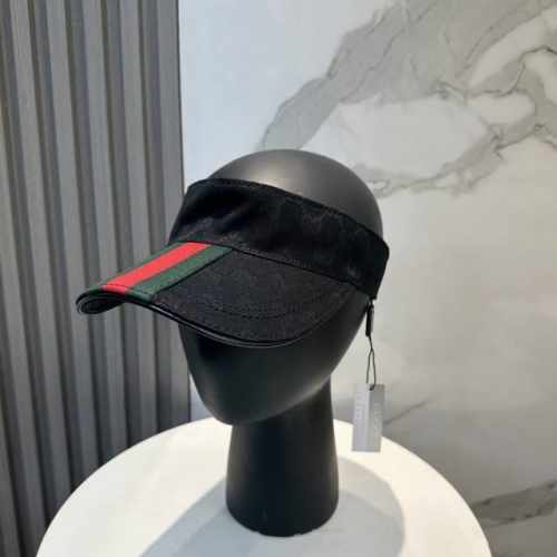 Gucci 古奇 最新原单宽版织带空顶帽 专柜1:1开模订制 最高版本 原版帆布料 轻盈透气 实物拍摄 四季百搭男女适用 基础头围56 贴片可调节