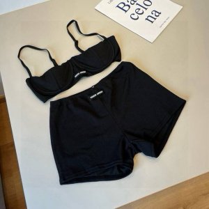 miumiu缪缪官方新款泳衣比基尼 高端定制 S M L Xl