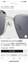 Cartier mod Ct0538S size 55口17-145