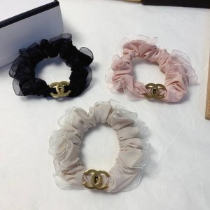 chanel小香 chanel发圈 钛钢Logo轻奢风皮筋发圈气质百搭小仙女必入单品 宝藏款 闭眼入推荐款 单个