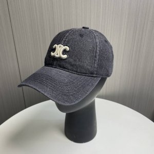 配防尘袋 Celine赛琳 新款牛仔棒球帽 出街必备超好搭配 赶紧入手
