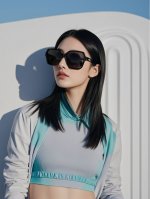 品牌：小香 型号：2509 描述：女士偏光墨镜 大牌范网红风经典字母双C链条Logo街拍出行百搭神器