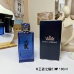 高端品质 Dolce Gabbana杜嘉班纳 原装K王者之耀Edp黑皇冠男士浓香水100Ml 坚毅从容性感 香调 木质香型香料调 前调 血橙、甘椒、杜松浆果、柠