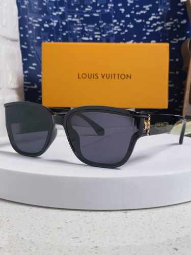 louis Vuitton路易威登 2025Lv新款 韩版墨镜女防紫外线大框显瘦高清高端镜片 太阳镜