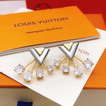 编号Led0332 Lv*最新款七星镶钻耳钉 一致Zp黄铜材质