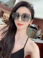 Dior-迪奥 2025开春新款 潮流爆款 时尚方框偏光太阳镜 高品质 佩戴舒适 网红潮款墨镜 女士高清加厚偏光太阳镜 高品质Tr镜框 型号：Cd9315