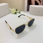 prada 普拉达 新款金属方框男女太阳镜 时尚潮流遮阳墨镜 旅游驾驶眼镜