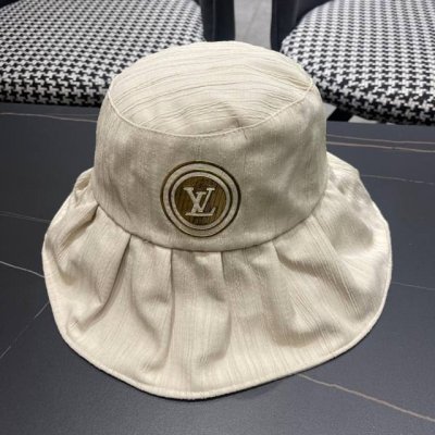 Lv路易威登 早春经典渔夫帽 非常经典的经典 流行的复古美 四季可用 出门必备