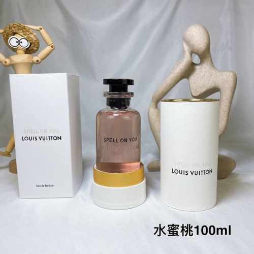 专柜品质 louis Vuitton 路易威登新香 Lv Spell On You水蜜桃香水 100Ml 白麝香桃子
