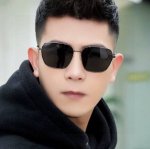 Gucci 高品质男女款墨镜 进口宝丽来偏光镜片 蛤蟆镜 开车钓鱼都可 百搭显瘦墨镜韩版男士飞行员大框司机开车防紫外线太阳镜 型号：G9862