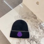 特价 配防尘袋。 Moncler蒙口 2024秋冬专柜同步男女款针织毛线帽，大牌时尚，非常百搭