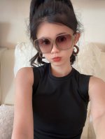 lv 2025年开春新款 潮流爆款 时尚方框太阳镜 高品质 佩戴舒适 网红潮款墨镜 型号L3305
