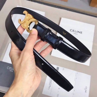 赛琳 CéLine 经典凯旋门腰带 2.5Mm精品 进口牛皮腰带.顶级
