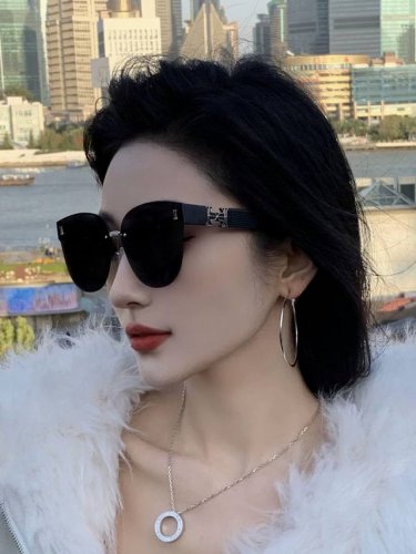 爱马仕 经典的方框设计，不挑脸型，无论搭配大衣还是连衣裙都非常显气质镜片预防紫外线 型号：H0101